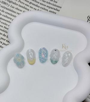 REN NAIL - Painted Nail Design