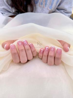 REN NAIL - Painted Nail Design