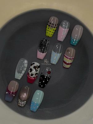 REN NAIL - Painted Nail Design